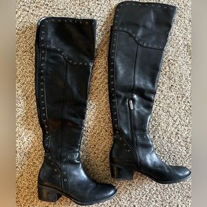 Vince Camuto Thigh-High Leather Boots